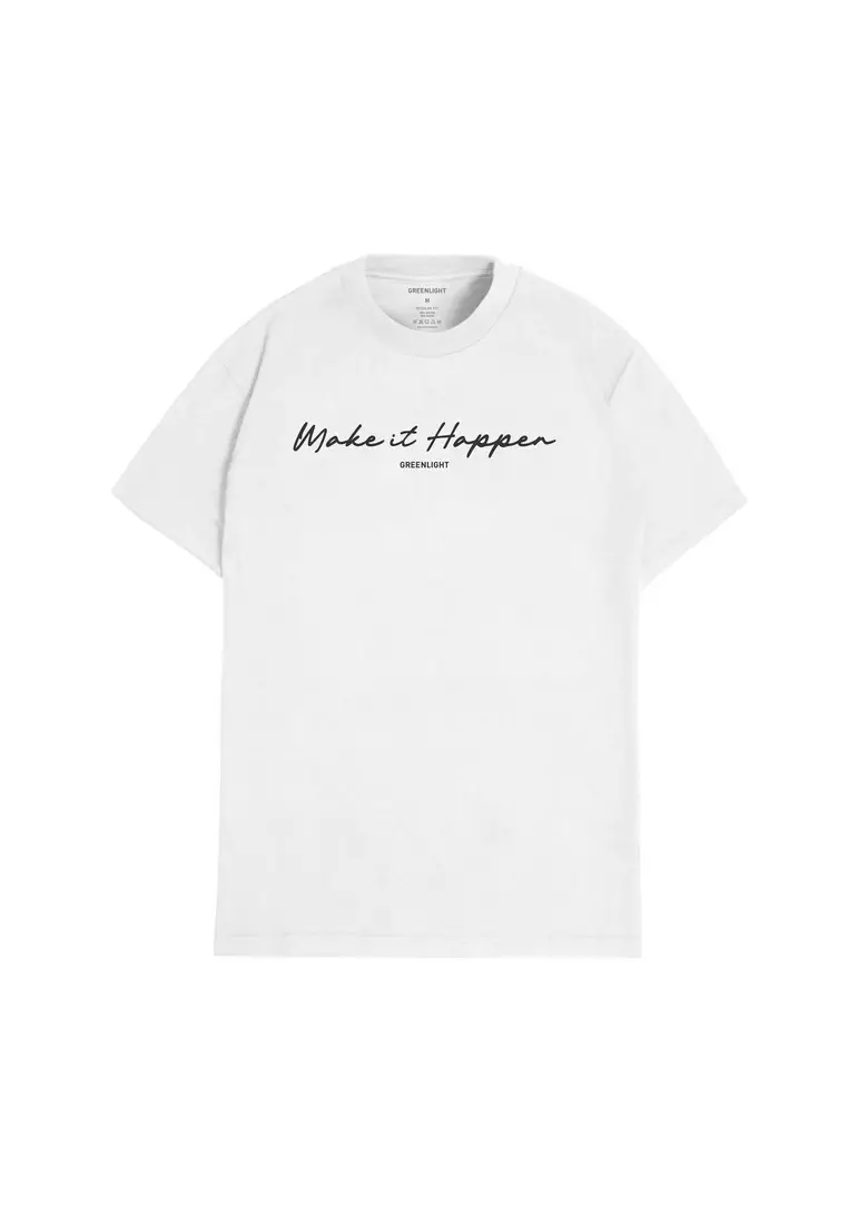 T-Shirt Regular Fit Make It Happen C220723