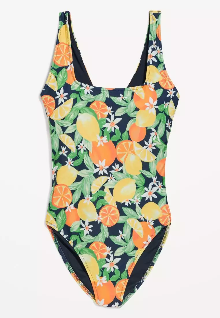 Buy Old Navy Matching TwistBack Cutout OnePiece Swimsuit 2024 Online