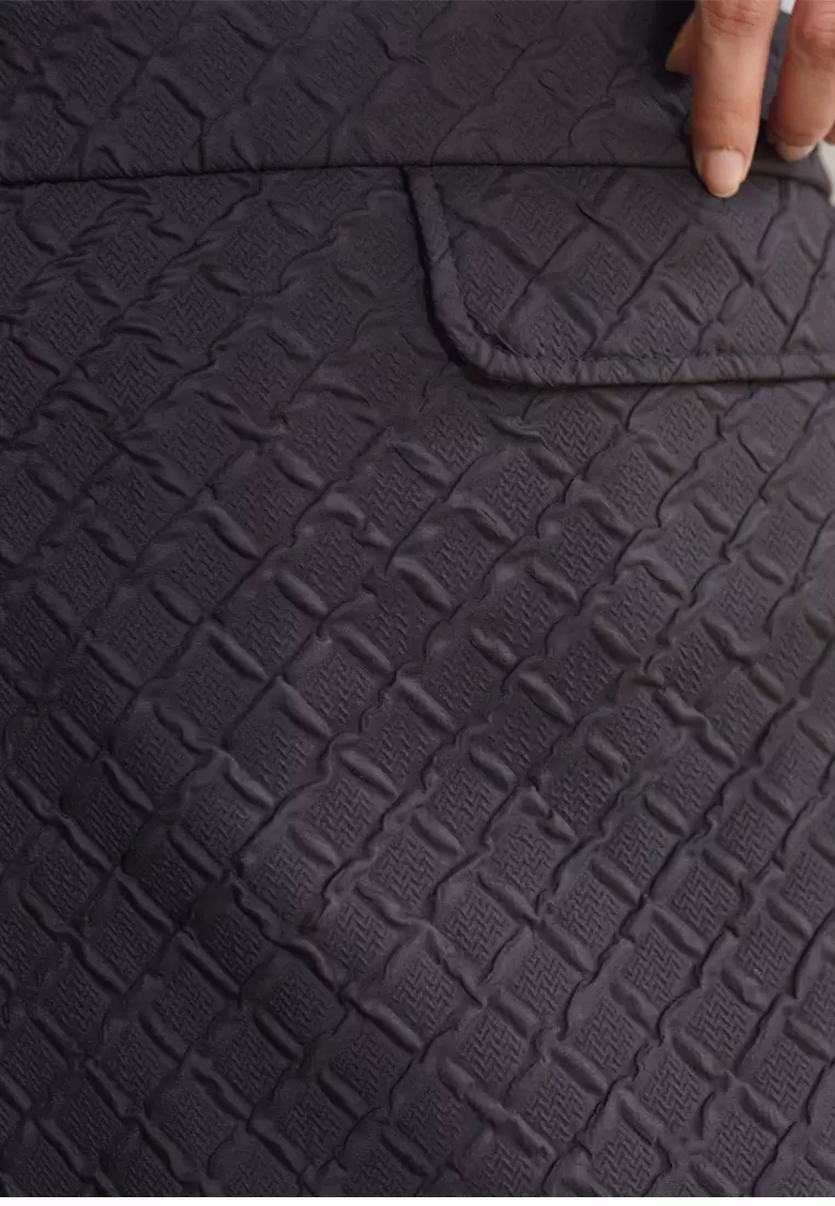 Jenna and Kaia - Myata Skirt Black - Skirt Wanita