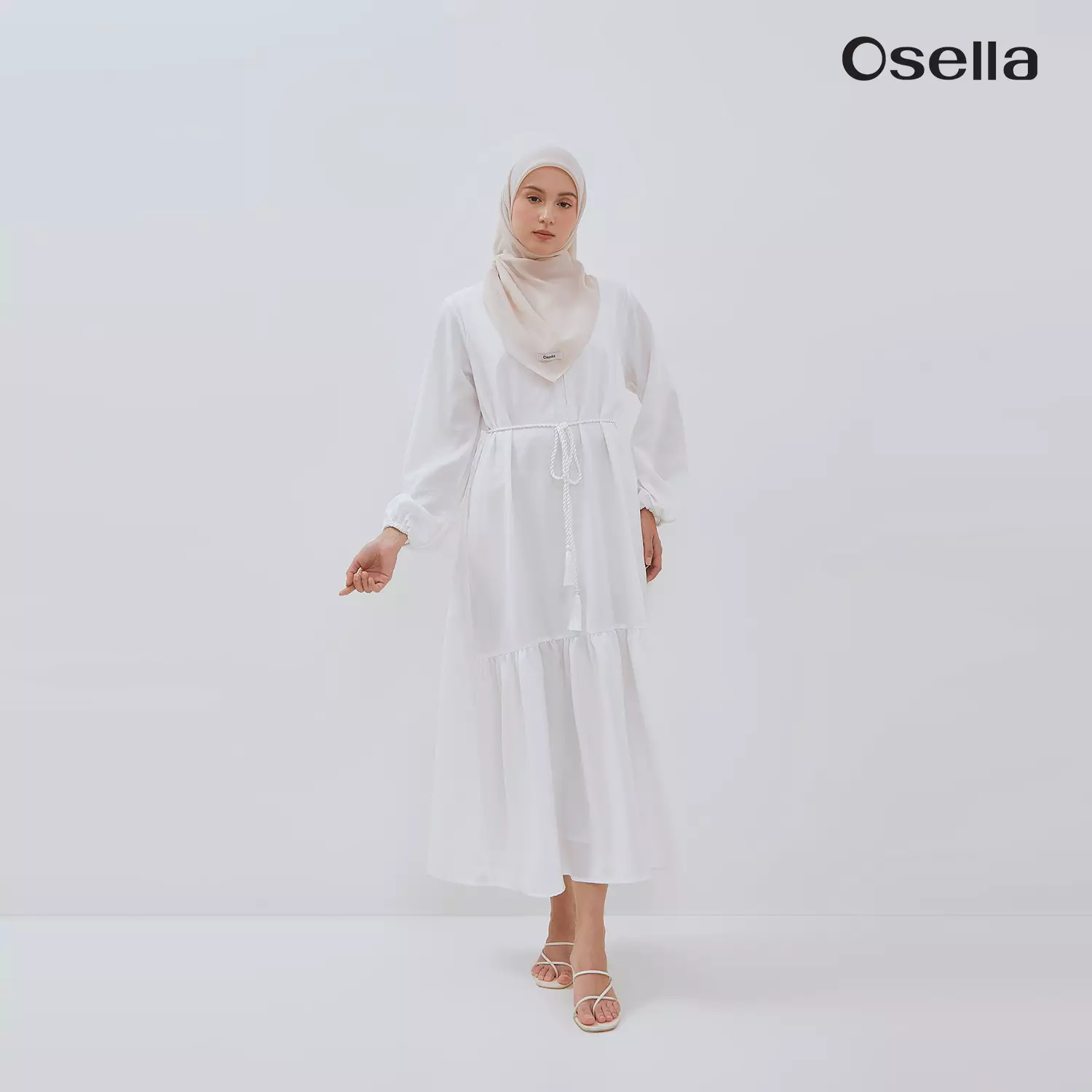 Osella Premium Plain Paris Square Hijab 310D6602 | Hijab Paris Wanita