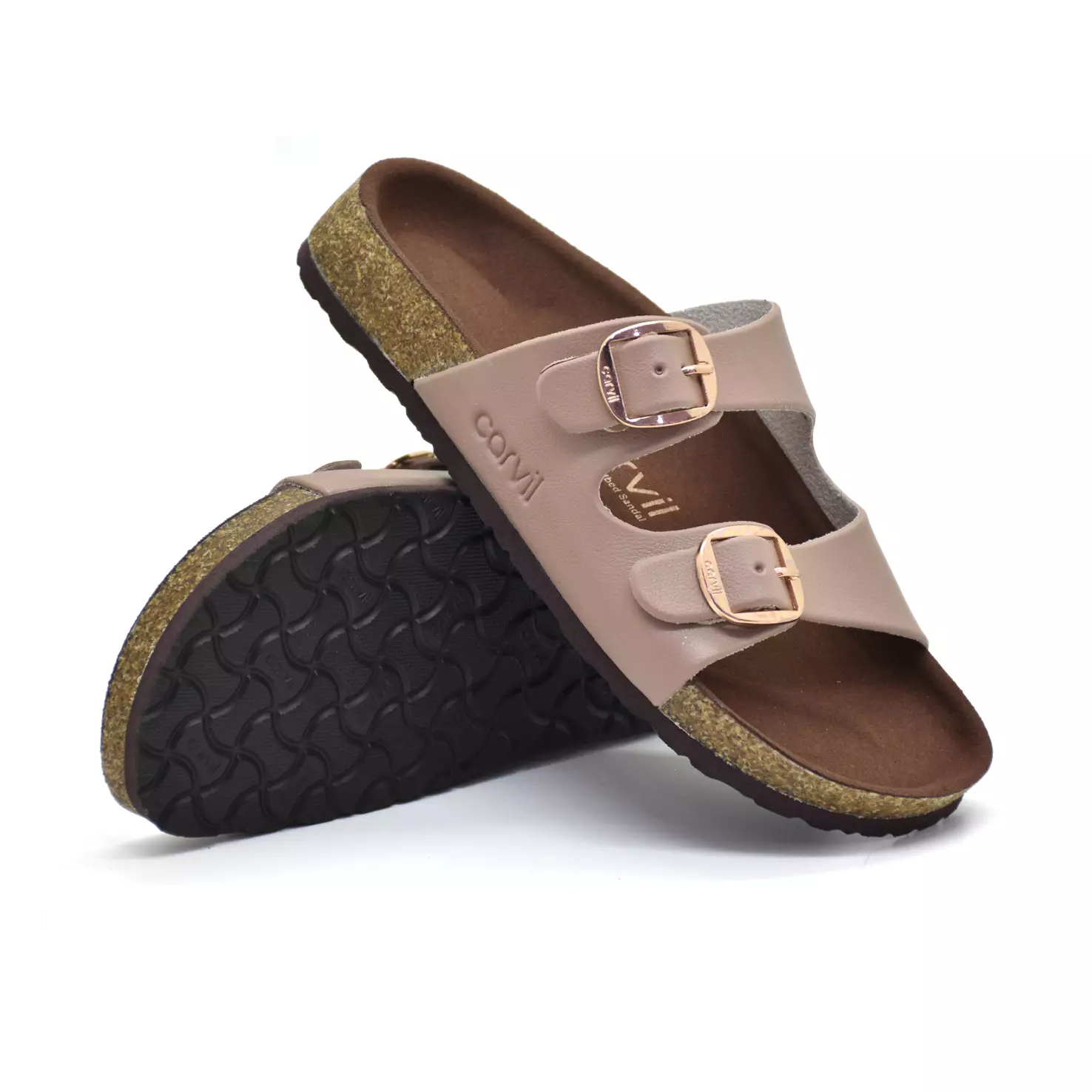 Carvil Sandal Wanita Julliet-02 L Mocca