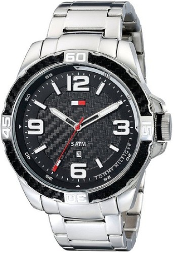 Tommy Hilfiger - Jam Tangan Pria - Silver - Stainless Steel - 1791092