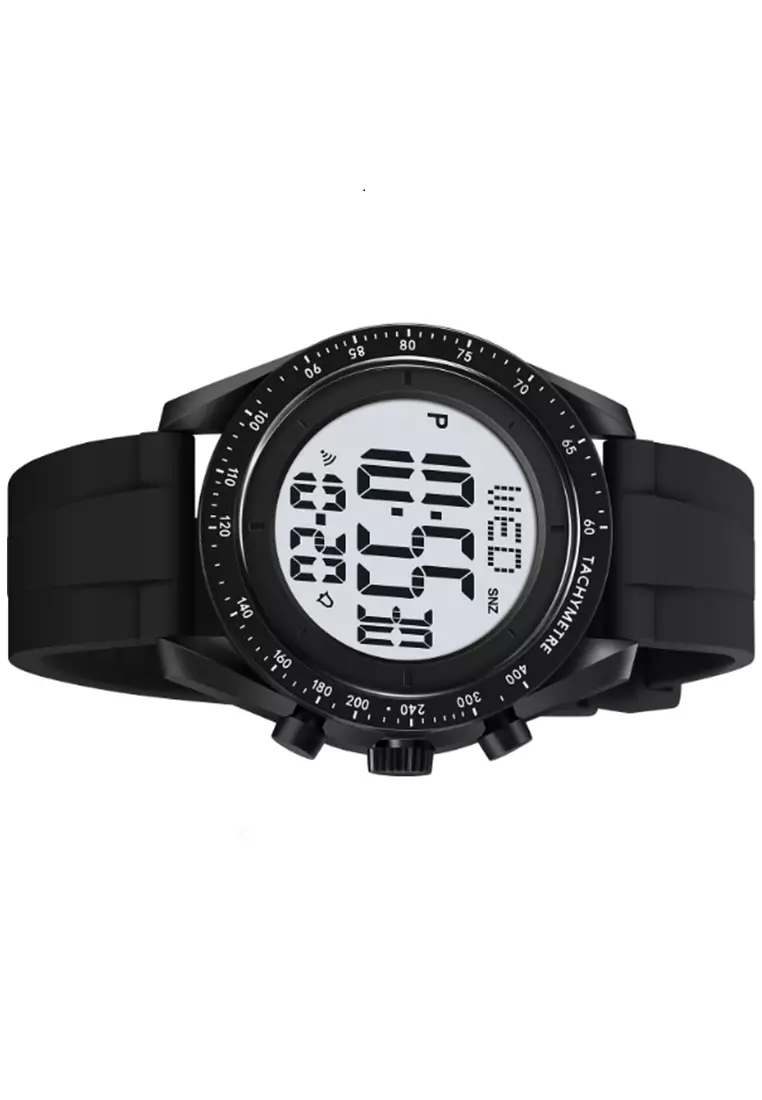 Jam Tangan Digital Pria Waterproof Many Function Strap Tali Material Silicone DV61 ORIGINAL