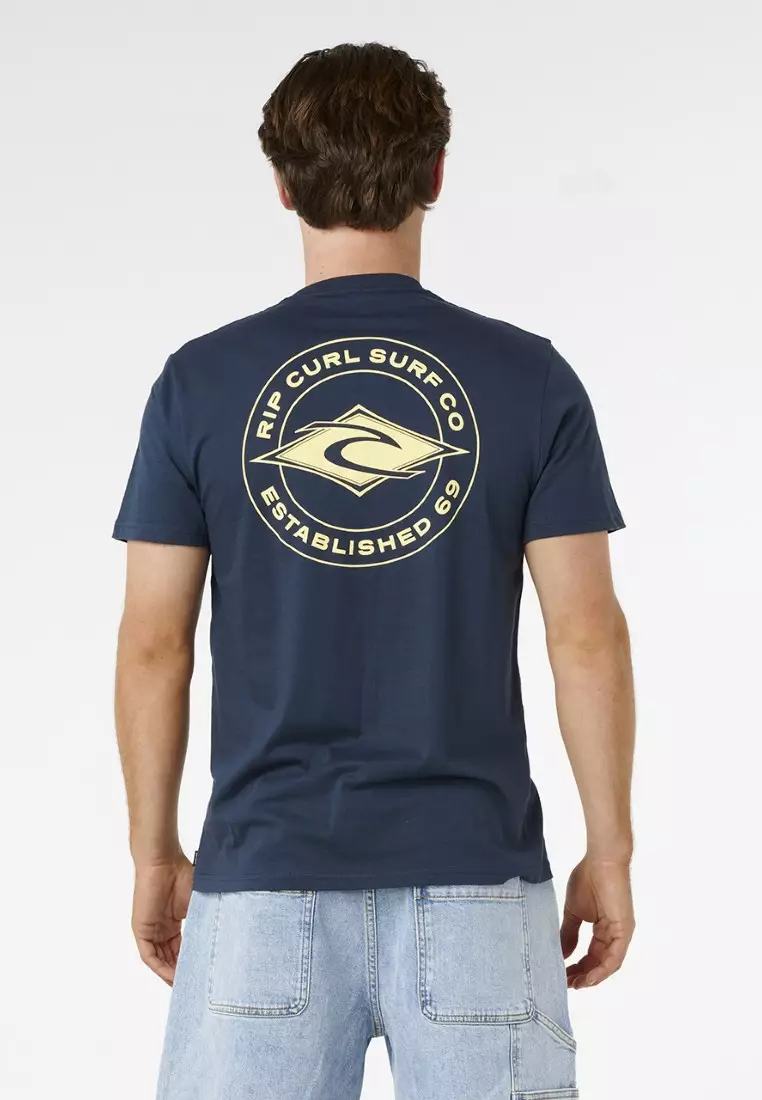 Men Staple Tee 0TQMTE-DARK NAVY