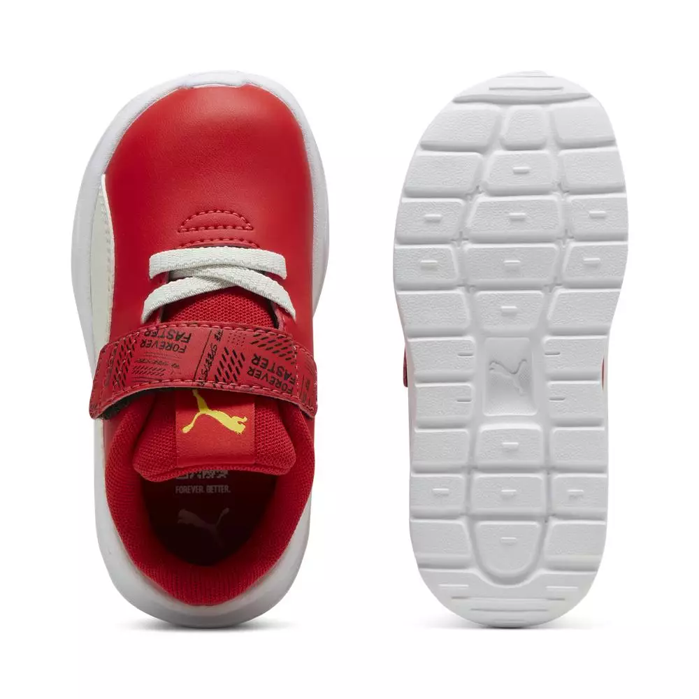Puma Ferrari Anzarun LS AC Inf Rosso Corsa V - Sepatu Anak Laki-laki (Merah)
