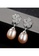 SUNRAIS silver Premium colored stone silver flower earrings C6FA6AC2B827F8GS_3
