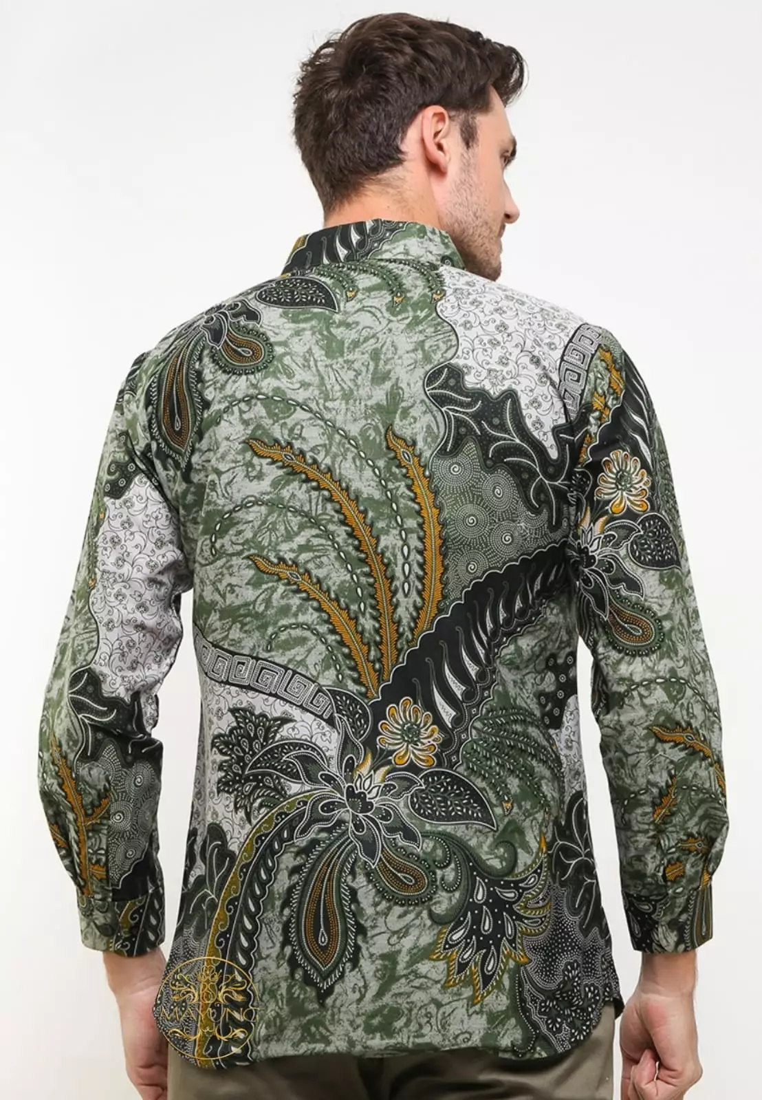 Flamboyan Hejo Kemeja Batik Pria Premium Slimfit Modern Lengan Panjang