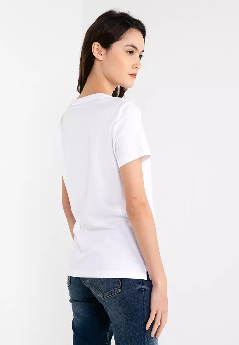 Buy GUESS Triangle Logo T-Shirt 2024 Online | ZALORA Philippines