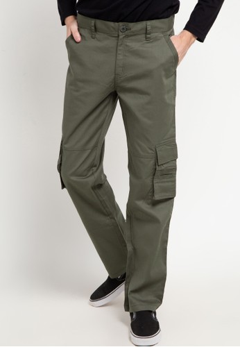 Jual Tolliver Men Basic Cargo Pants Original Zalora Indonesia