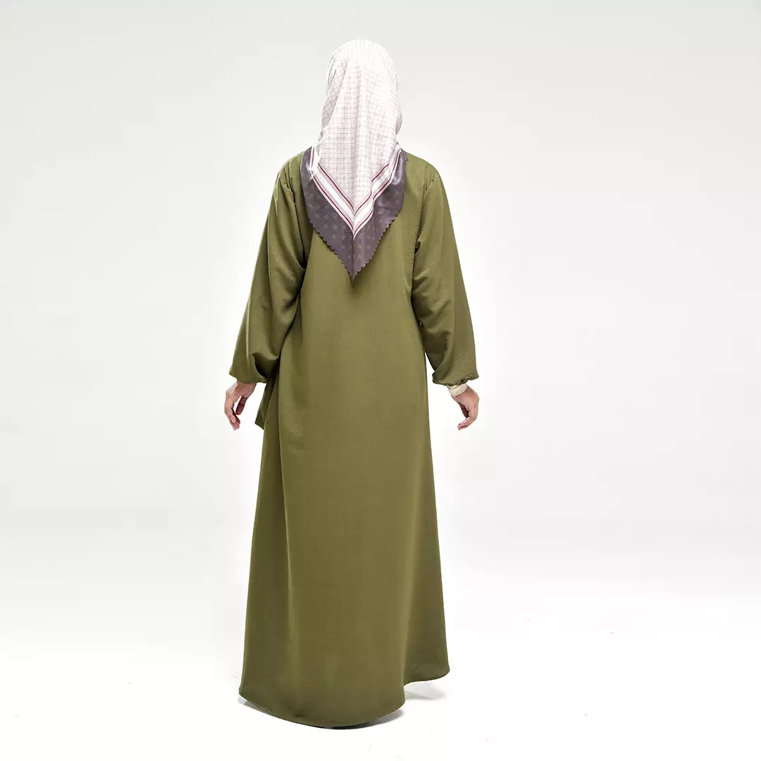 Rabbani - Gamis Muslim Dresslim Maganta - Cypress