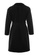 Trendyol black Oversize Wide Collar Long Coat 0C898AABD77F8EGS_7