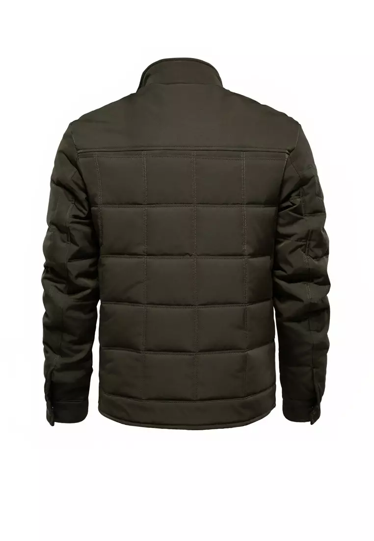 American Style Spliced Jacket AX88218