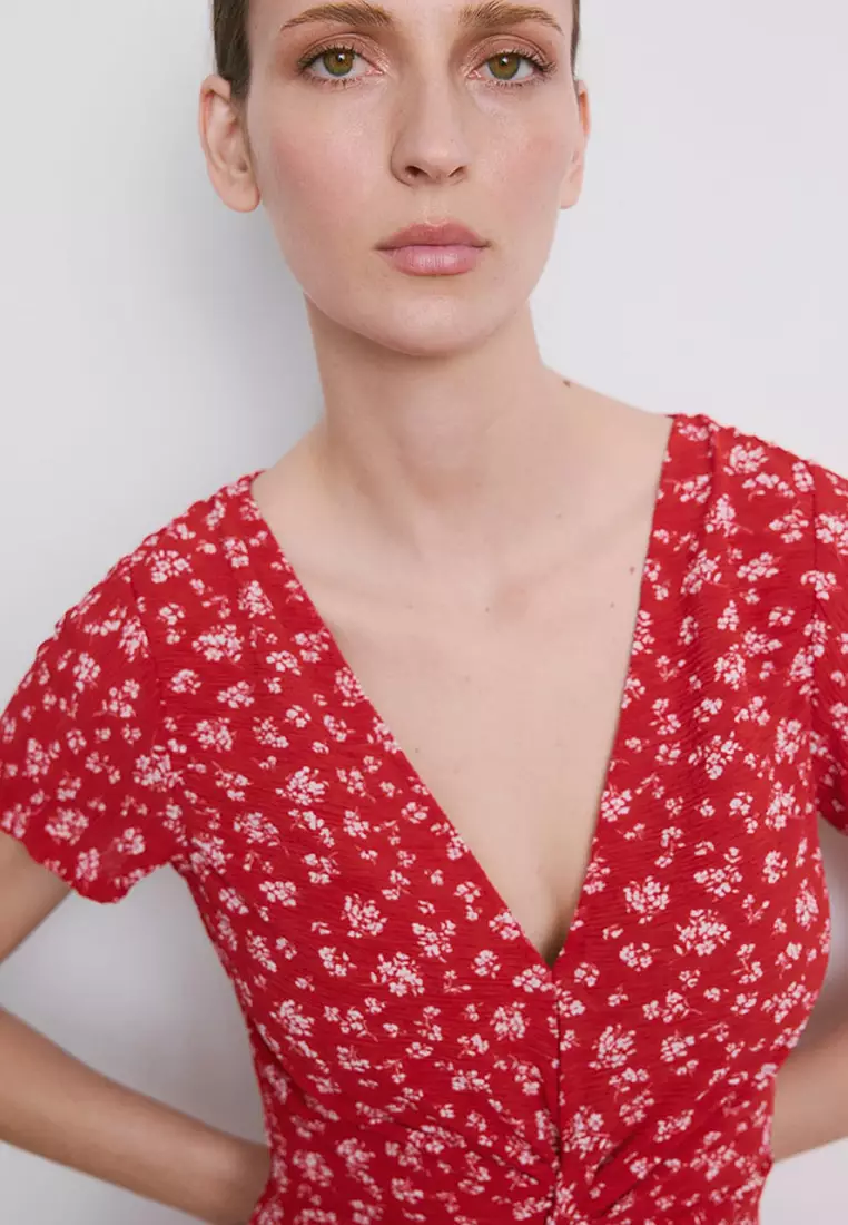 Printed Midi-Dress