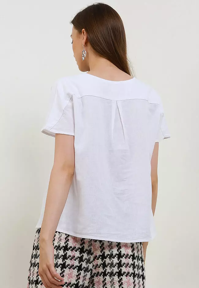 Women's Linen Cotton Shirt