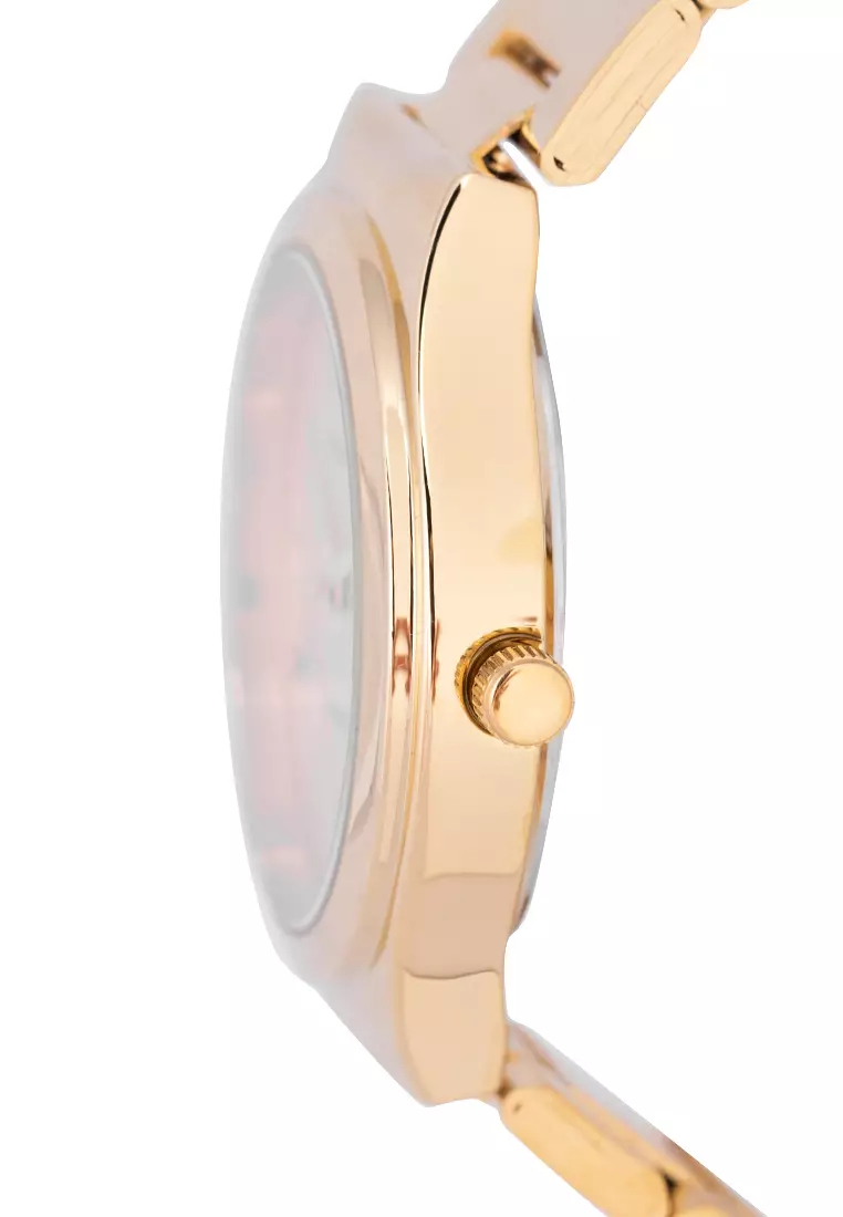 Analog Watch 20122264-Gold Dial - Line
