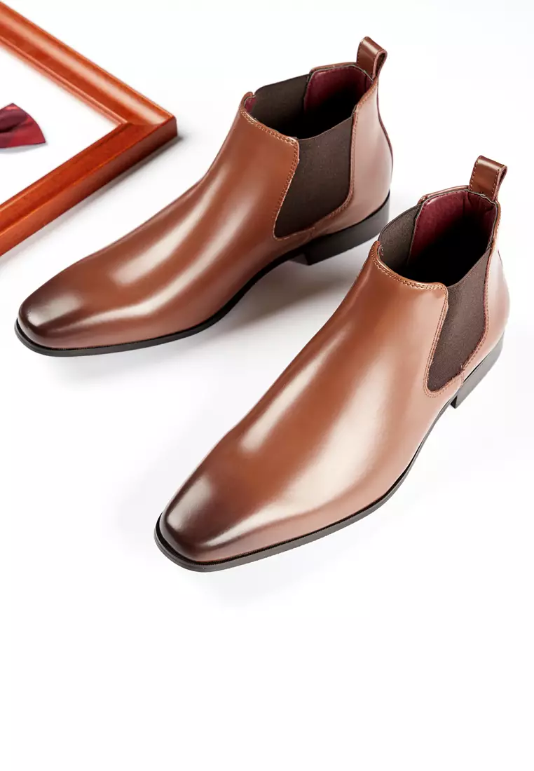 Gin Leather Chelsea Boot KB712