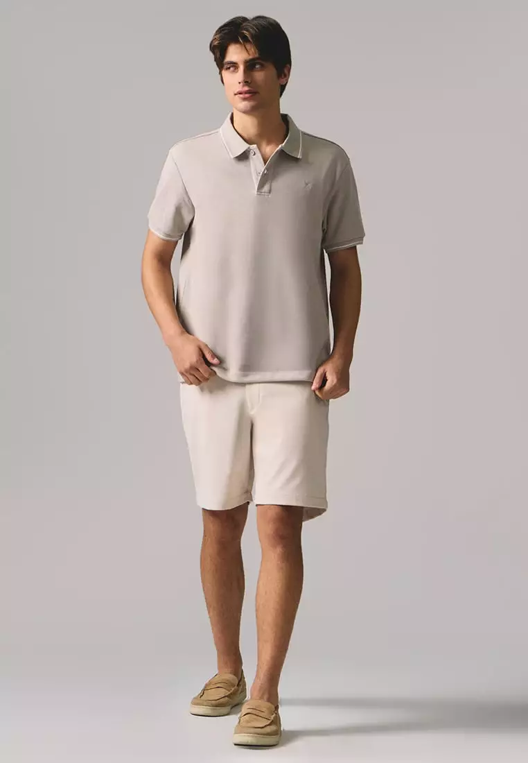 Premium Regular Fit Polo Shirt With Contrast Tipping
