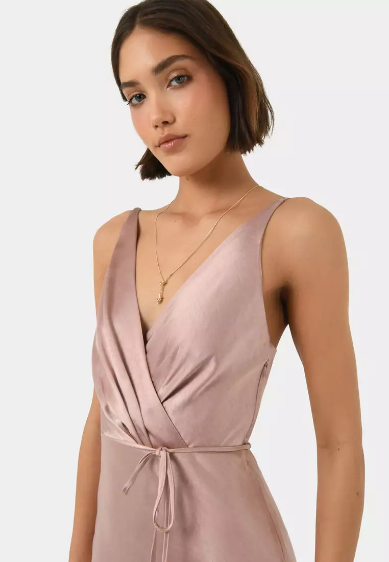 Cherish Tie-Waist Midi Dress