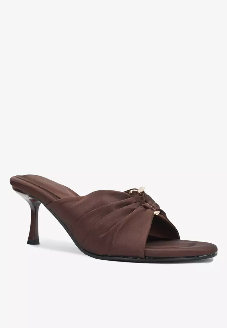 Dr Cardin Women Sera 3-inch Heels | Satin L-RNK-9363