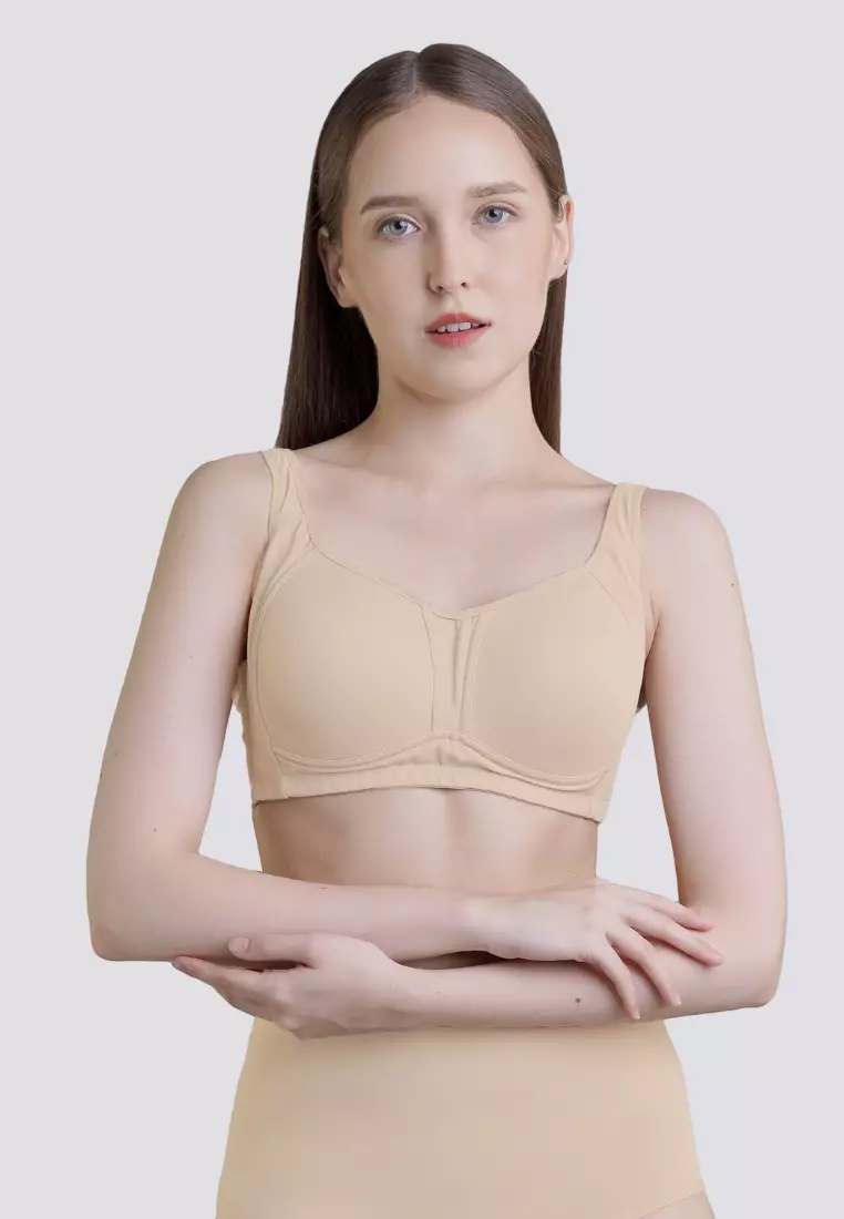 Buy Sassa Lively Sage Non-Wired Full Cup Bra with Adjustable