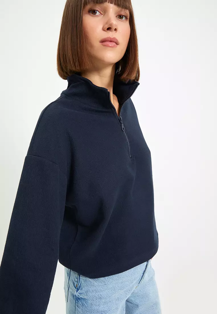 Half Zip Sweatshirt
