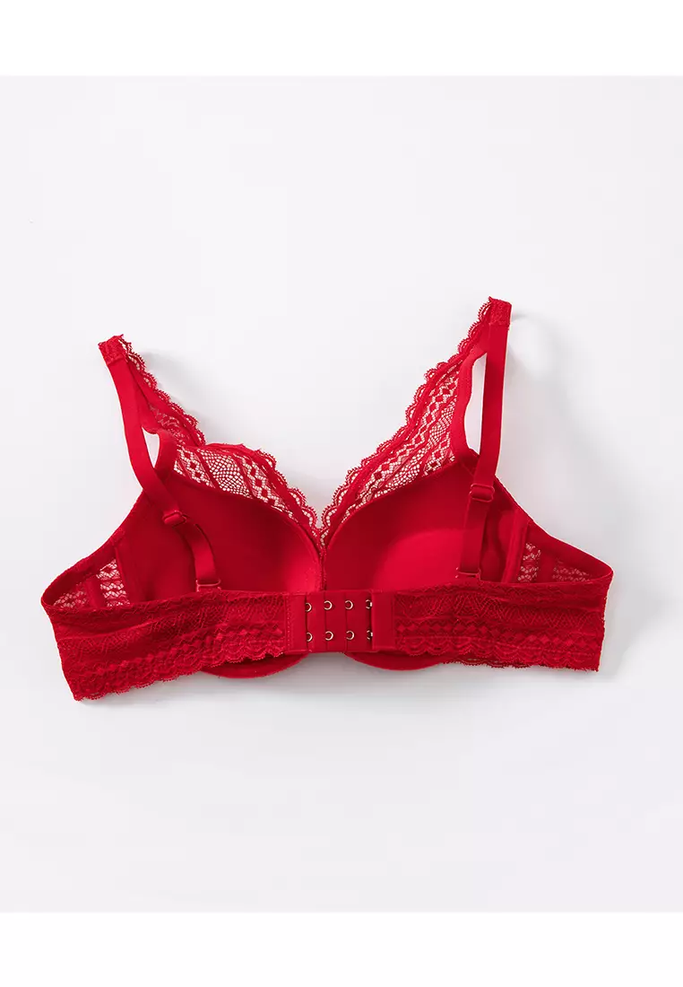 Destiny Romance Wired Deep V Push Up Demi Bra – Young Hearts Sdn  Bhd(706738-P)