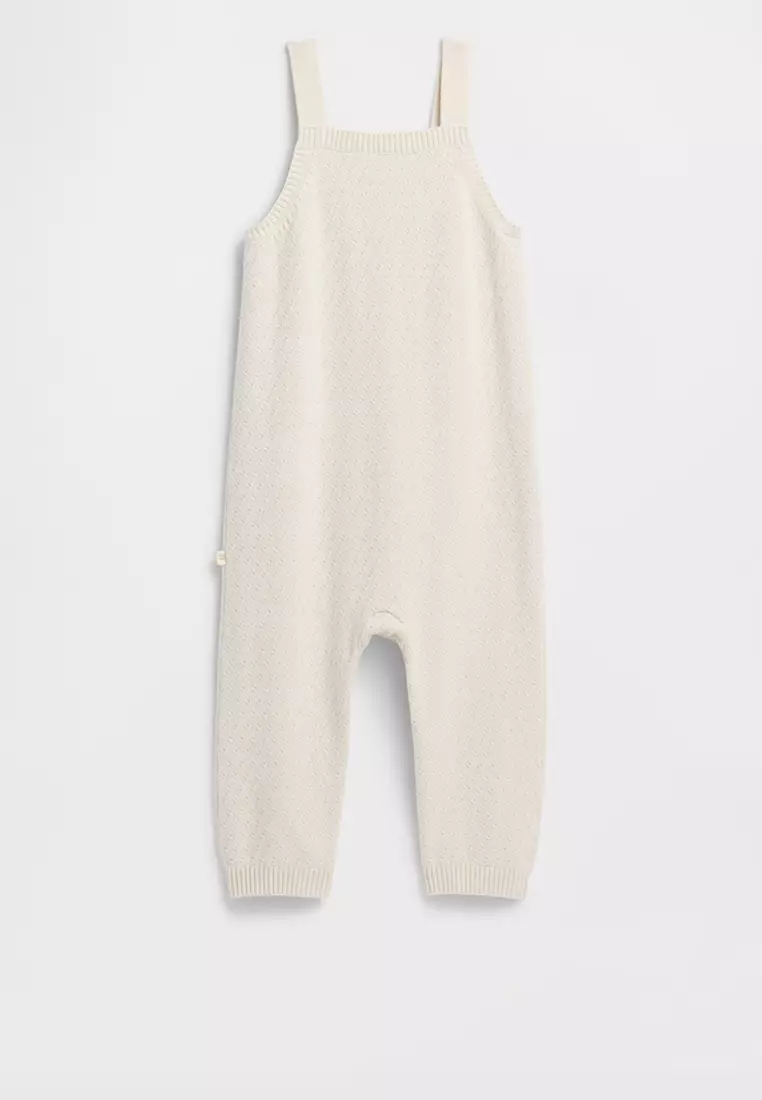 Knit Garter Overalls