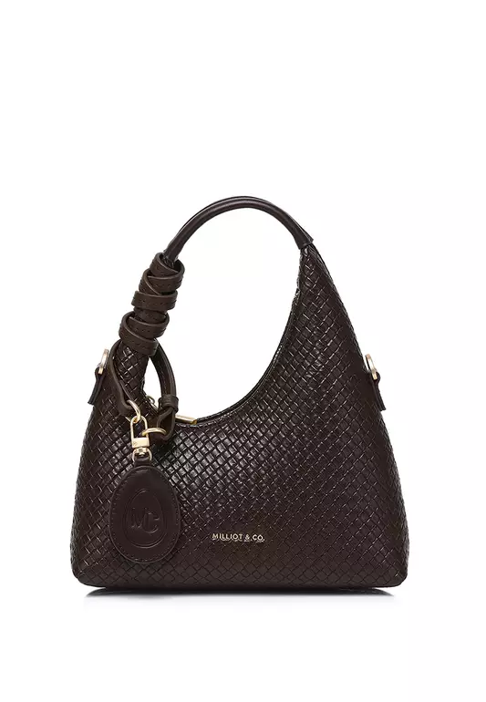 Sunova Woven Mini Top Handle Bag