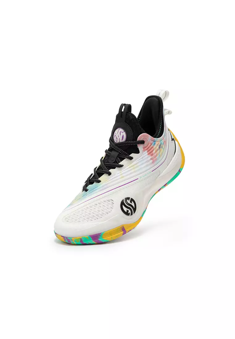 Zen VI Men’s Performance Basketball Shoes in Egret/Black (Jimi)