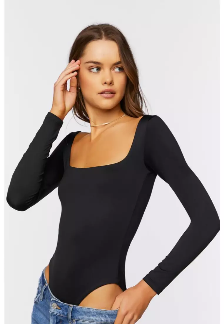 Forever 21 black long sales sleeve