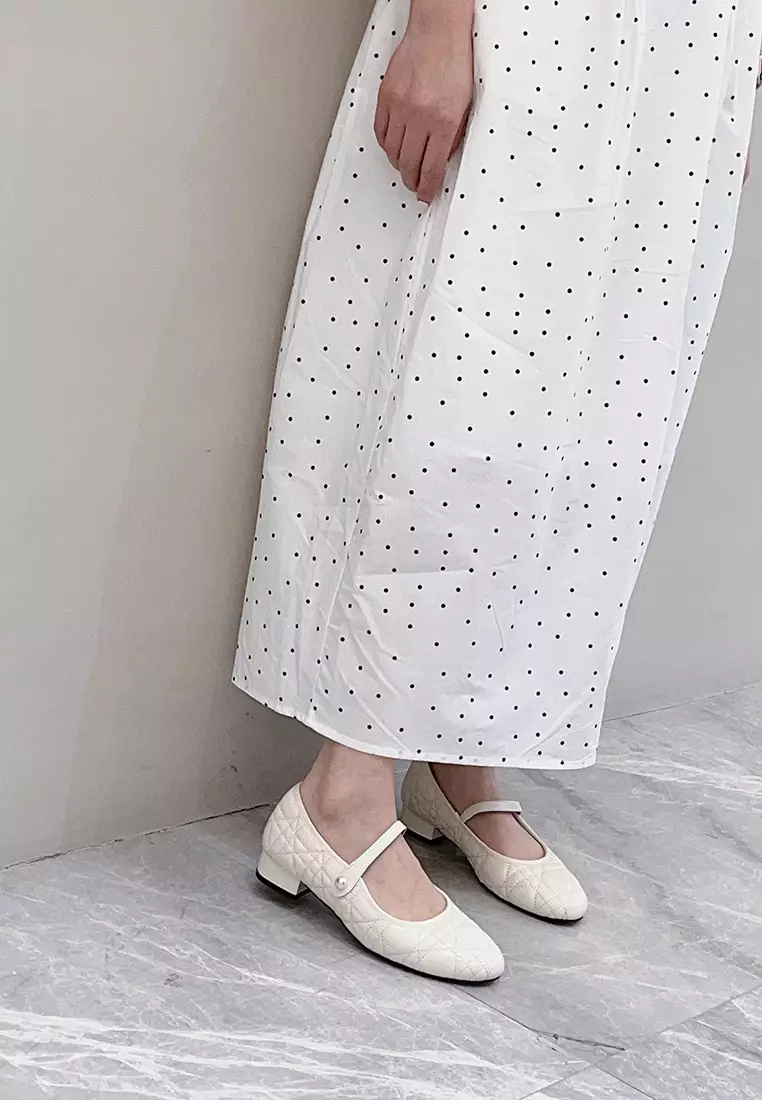 珍珠搭帶瑪麗珍妮鞋 TH2765