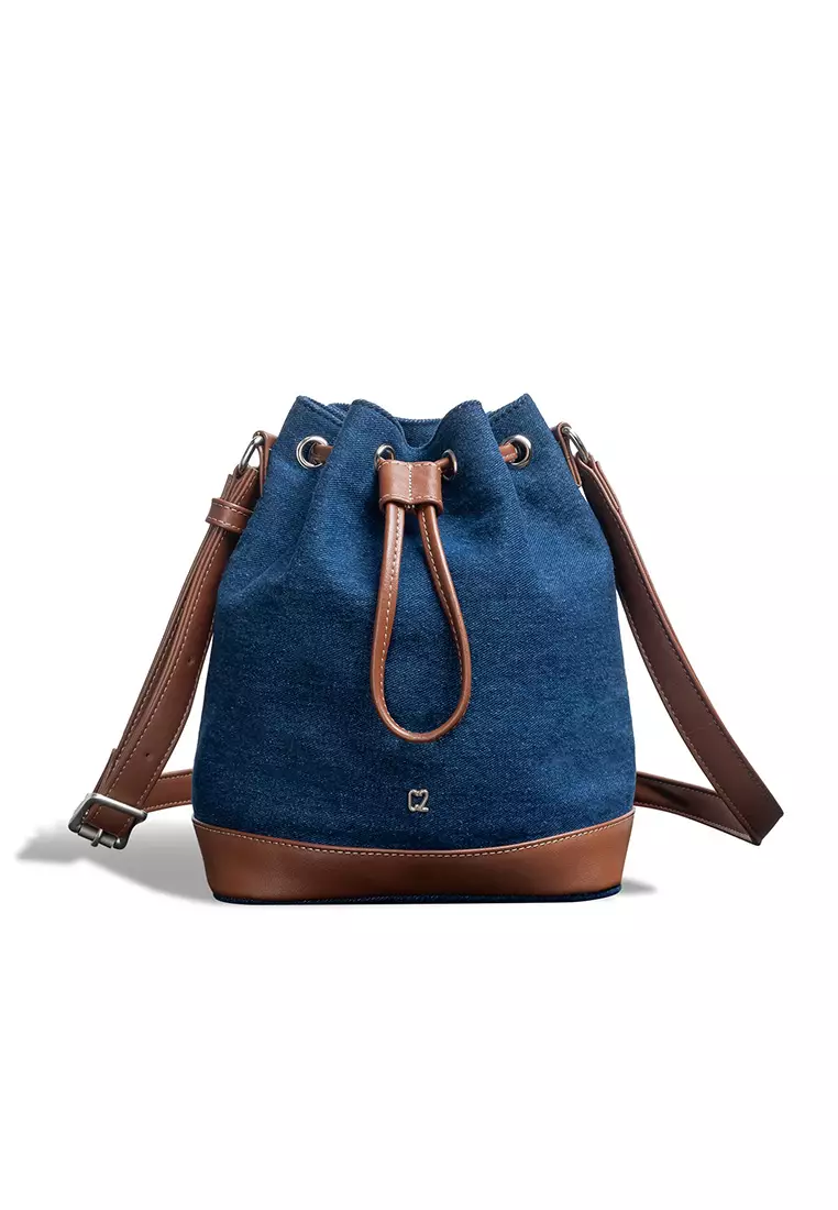 C2 Adlita Navy Bucket Bag