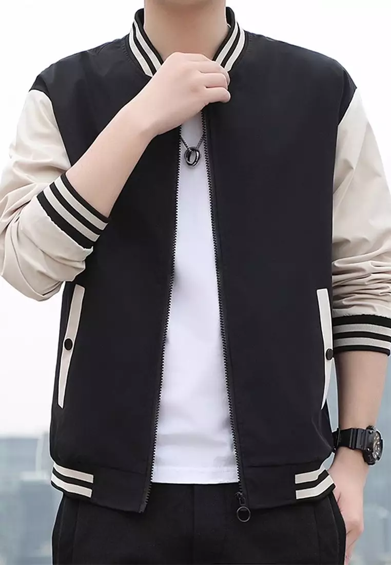 Slim Thin Baseball Jacket