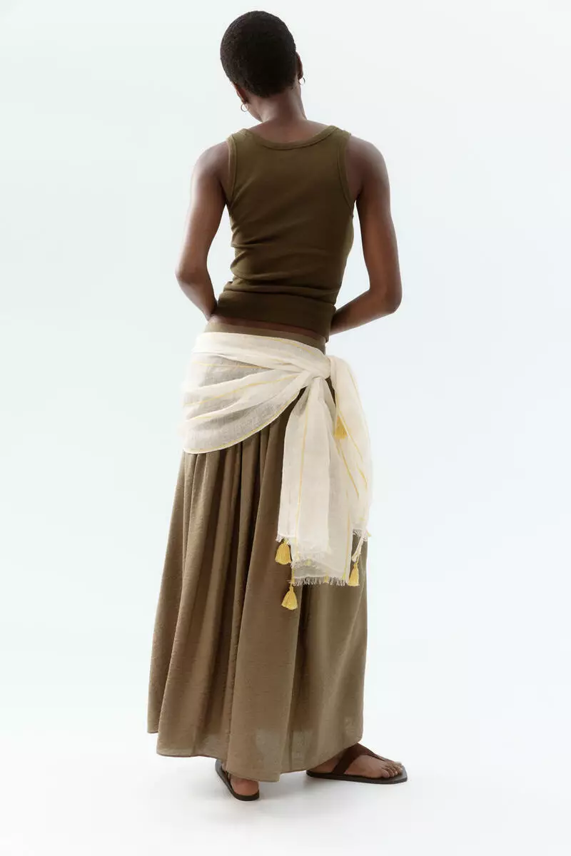 Linen scarf