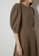 TAV [Korean Designer Brand] Volume Puffy Line Dress - Brown 2ABA1AADC32BB1GS_3