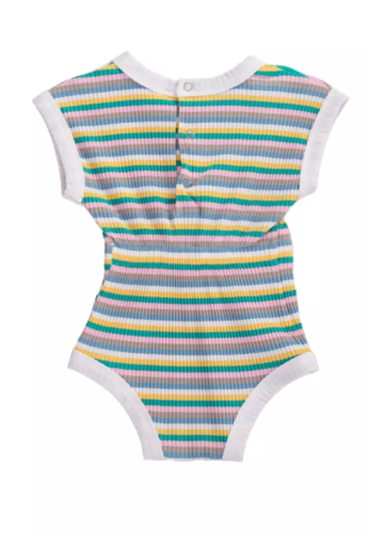 Achava Romper - Yellow Green