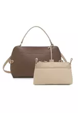 Dark Brown / Apricot