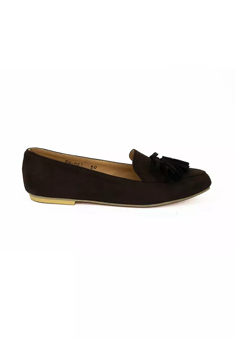 Discount on Cardam's Lifestyle  shoes - SKU: Ecla Cn 00063 Dark Brown Flats