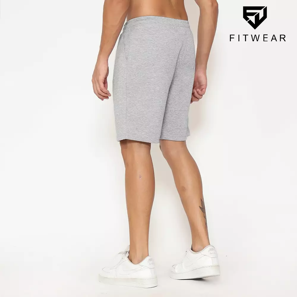 Fitwear - Celana Pendek Olahraga Pria JAYDEN BASIC SHORT - GRAY