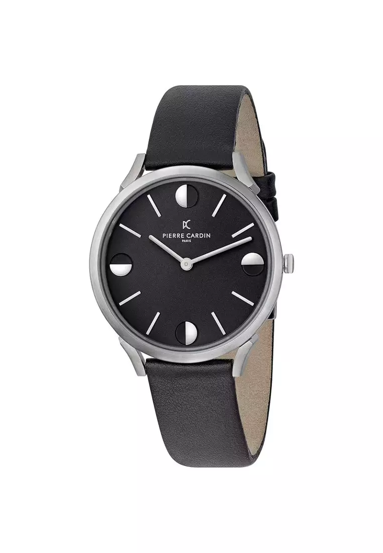 Jam Tangan Pria Pierre Cardin Unisex Analogue Quartz Watch Pigalle Half Moon CPI.2010