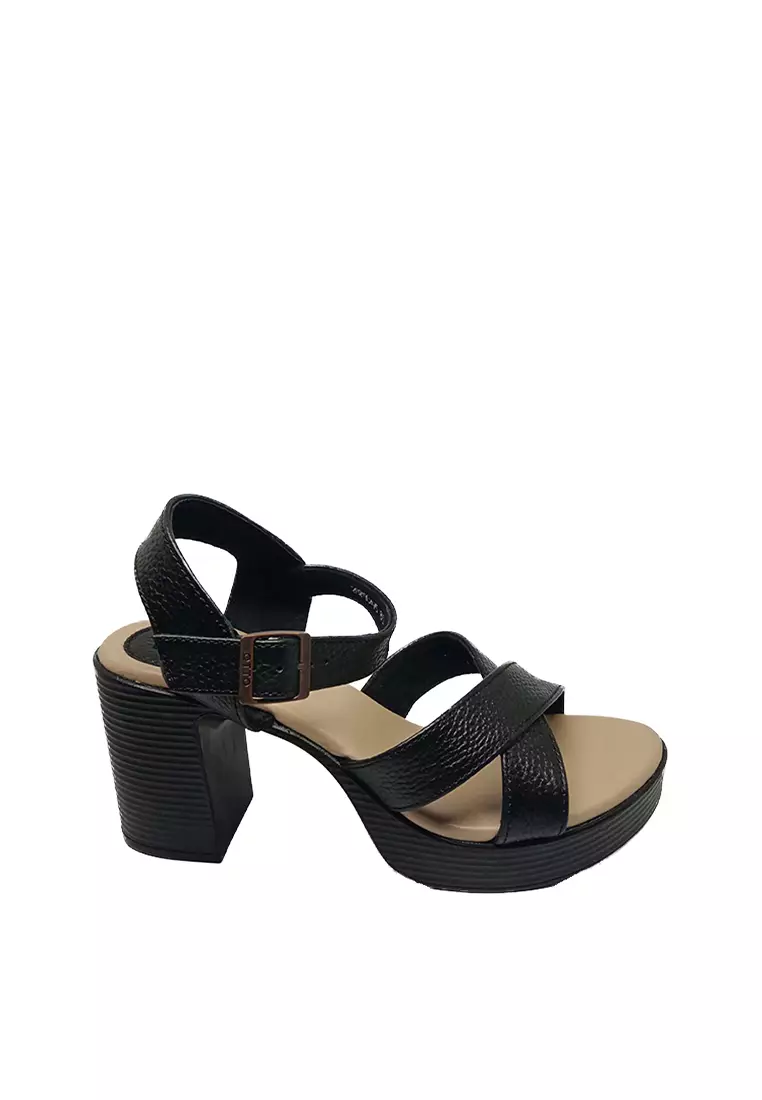 Discount on Otto  shoes - SKU: Luciana Cross Strap Slingback Heeled Sandals