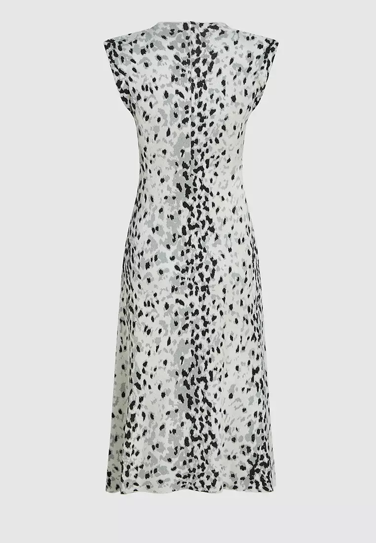 Snow Leopard Knit Dress