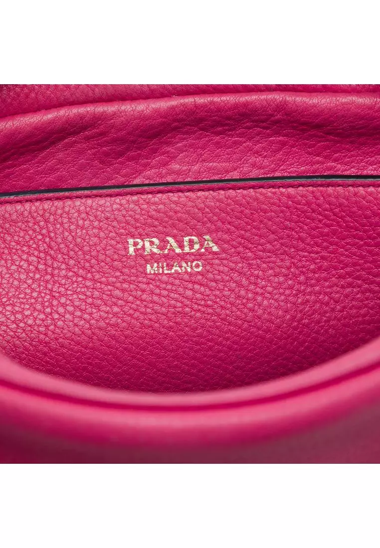 Pre-Loved Prada Vitello Phenix Flap Crossbody