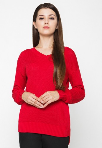 Jane Sweater Red