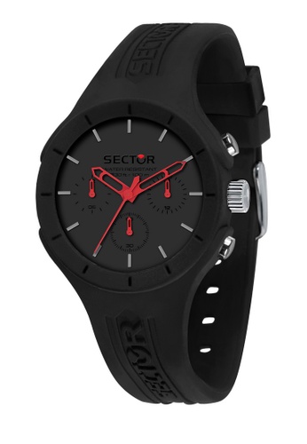 Sector black Sector Speed Mult Black Silicon Men's Watches R3251514013 81D69ACE23AEB9GS_1