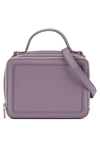 Milliot & Co. purple Astrid Sling Bag 4C067AC4D58A7AGS_1