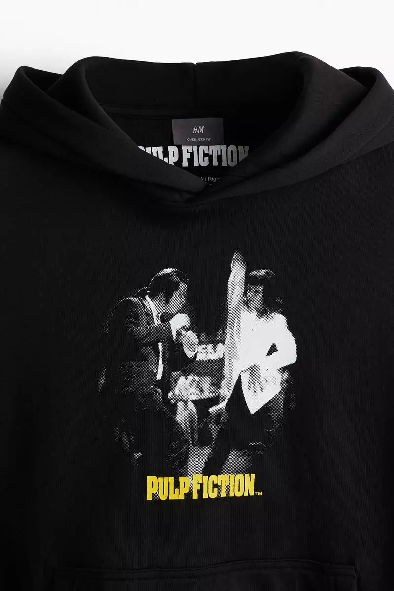 Huf Worldwide Pulp Fiction Hoodie Huf Buy H&M Oversized Fit