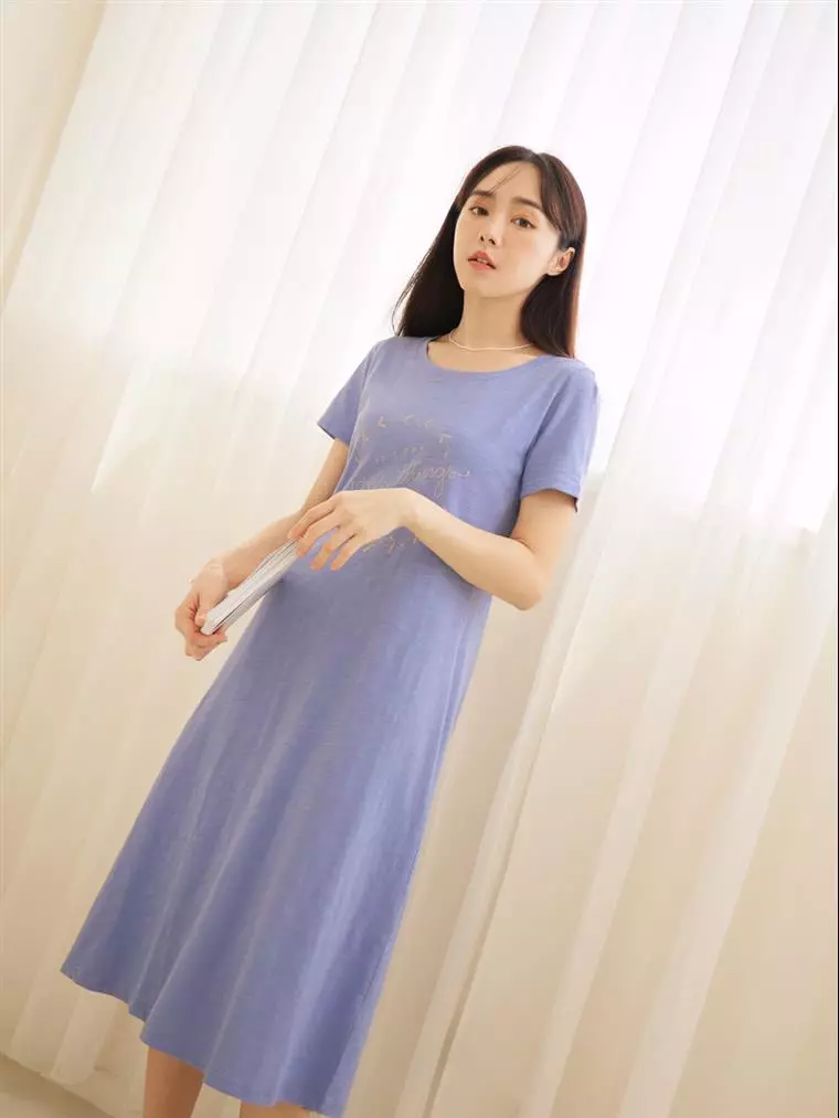 Casual cotton dresses 2025 with sleeves