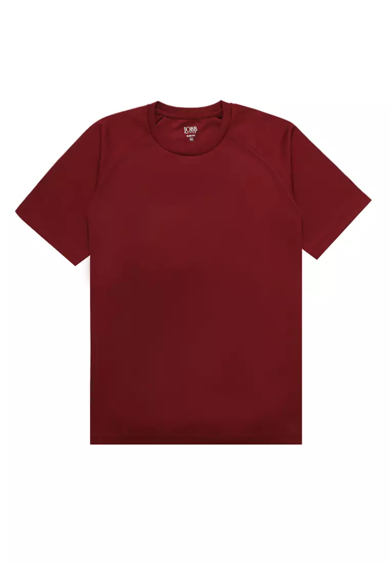Jobb Colero Kaos Pria Slim Fit Maroon