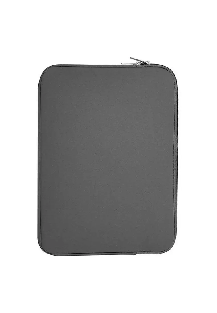 Quenty Sleeve Case For Laptop With Pouch Unisex Large Storage 11 Inch Material Polyester ORIGINAL - Gray